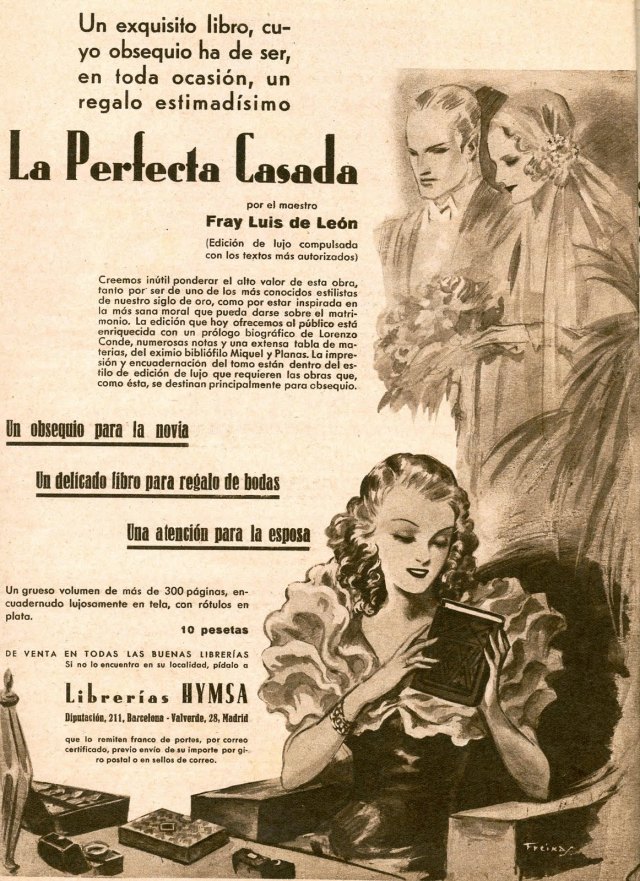 La perfecta casada in the twentieth century