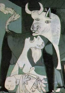 Guernica, detail (madre e hijo)