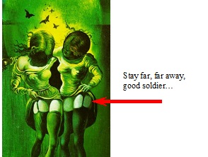 Detail - Vagina Dentata: Dali's poster, campaign against venereal disease