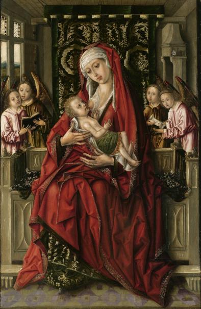 alvaro de luna_Virgen de la leche