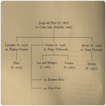 Dreaming in Cuban_Family tree