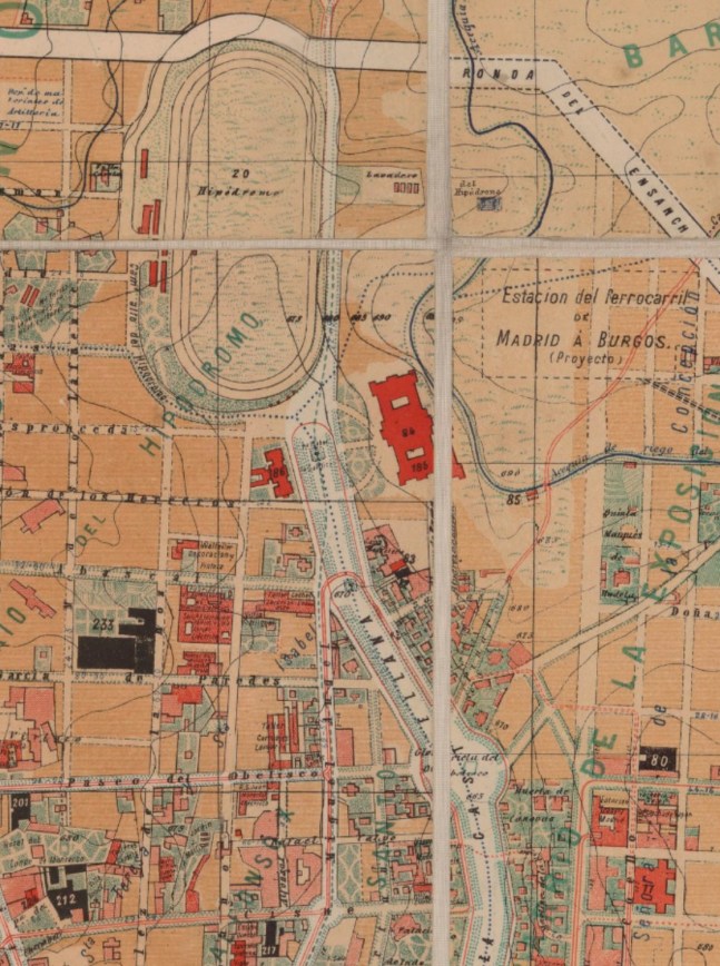 Plano de Madrid_Hipodromo-Castellana